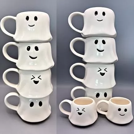 Halloweenský dárek s keramickým hrnkem