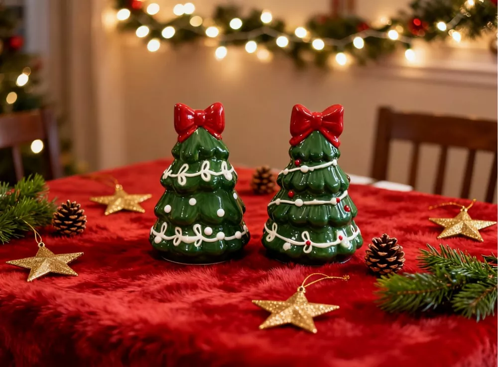 Handmade Ceramic Christmas Tree Ornament