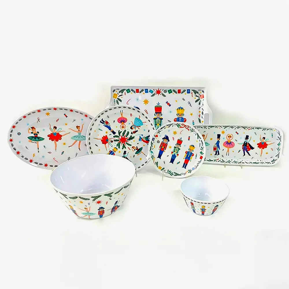 Baletní louskáček s porcelánovým nádobím